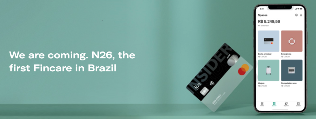 N26 opening in Brazil in 2022